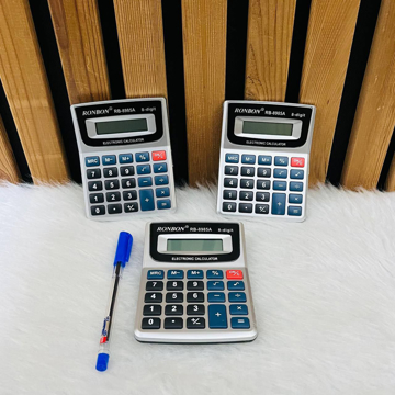 ماشین حساب نقره ای 8 رقمی