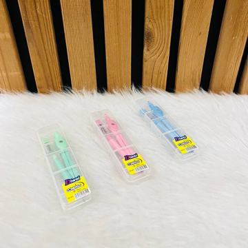 پرگار فلزی قابدار